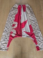 Repurposed Vintage Fabric: Handmade Judo Uniform And Banner, Persimmon-Dyed