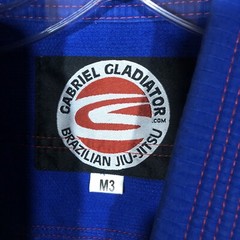 Jiu Jitsu MMA Gi Uniform Gabriel Gladiator BJJ M3 GI Mens Size Medium Blue