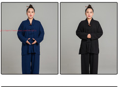 Unisex Shaolin Wudang Taoist Outfits Tai chi Suit Kung fu Martial Arts Uniforms