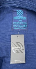 Blue Sanabul Jiu Jitsu Gi Adult A0 Brazilian BJJ Kimono Jacket Top