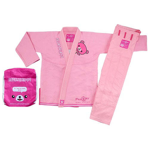 Fluory Grappling Resurakuma BJJ Gi Pink