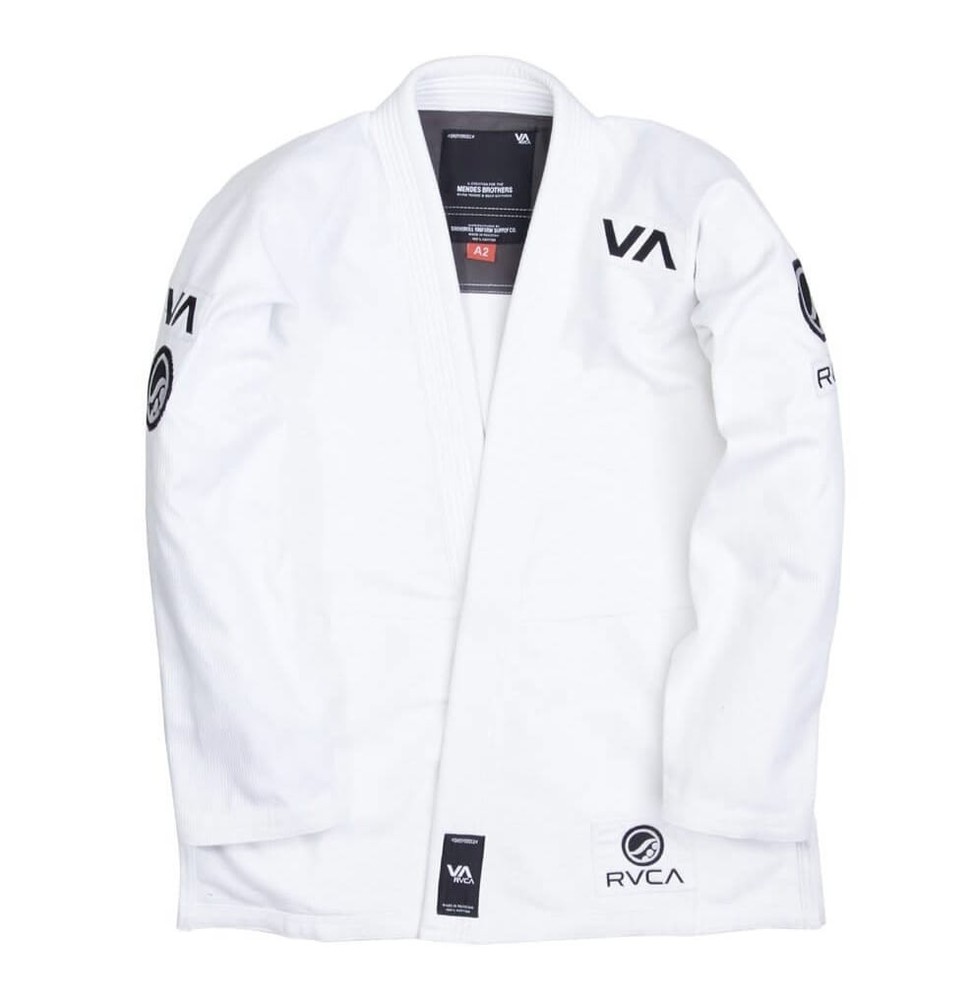 Shoyoroll Batch #60: RVCA V2 White Jiu Jitsu Uniform 450 Gsm With Bag