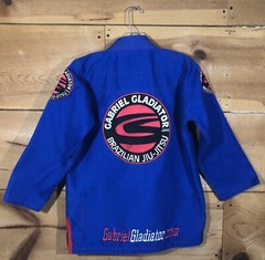 Jiu Jitsu MMA Gi Uniform Gabriel Gladiator BJJ M3 GI Mens Size Medium Blue