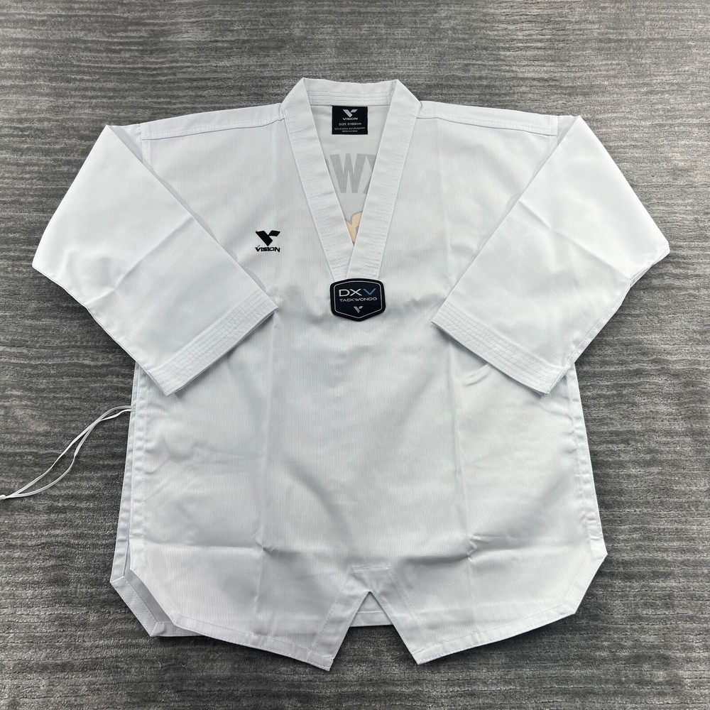 Vision Gi Top Size 2/160cm Youth Taekwondo High Performance Martial Arts Uniform