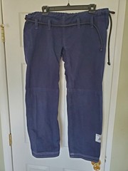 Albino and Preto Mil-Spec Brasil Navy A1L BJJ Jiu Jitsu Uniform Kimono GI