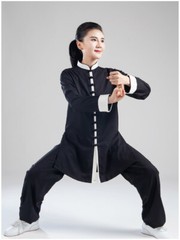 High-grade Unisex Tai Chi Uniform Kung Fu Clothing Men Martial Arts Clothes Wu