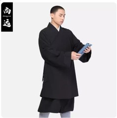 Cotton Linen Buddhist Monk Kung Fu Tai Chi Shaolin Temple Set Meditation Uniform