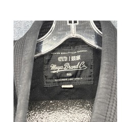 Moya Brand Co Jiu Jitsu Gi Kids K4 025 Black Cotton Pearl Weave 5 Points Patch