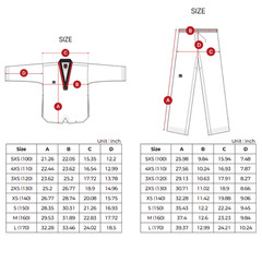 Mooto Taekwondo Uniform WT Approved Dobok White TKD KOR (Belt Not Included)