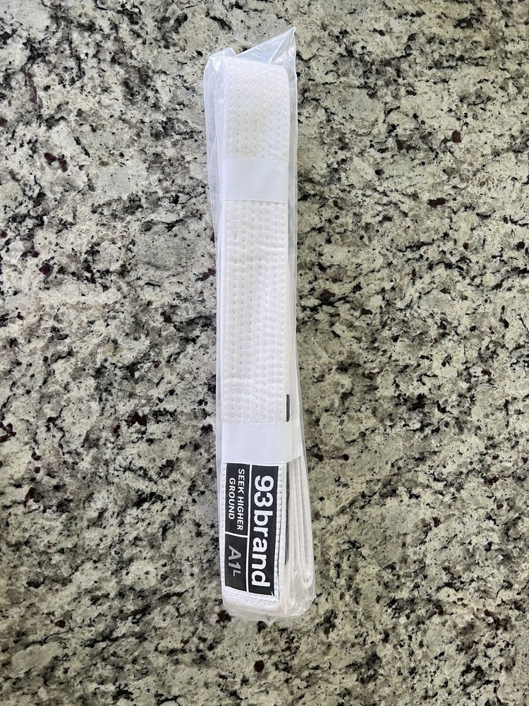 93 Brand Jiu Jitsu White Belt A1L