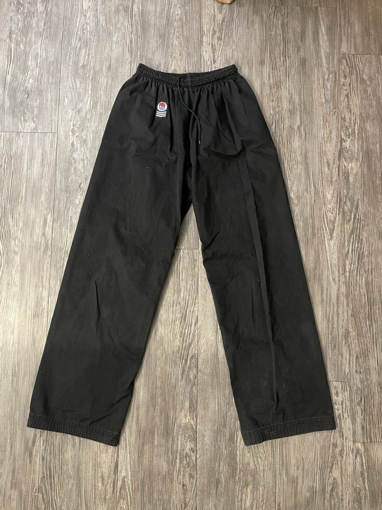 ProForce Gladiator Black Baggy Pant Wide Bottoms One Size Fits All Y2K