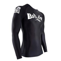 2026 New Bad Boy Retro Rashguard Gi MMA BJJ Shirt Made in Brazil Black Adult