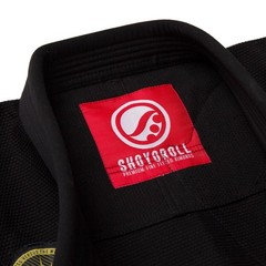 Shoyoroll Batch #136:RVCA Competitor Retro Black GI (JIU JITSU) Kimono 450GSM