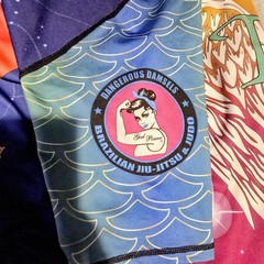 RARE Gameness “Dangerous Damsels” BrazilianJiu‑Jitsu Rashg. Parody Tink And Hook