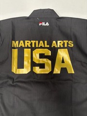 FILA V-Neck Taekwondo 2 Piece Martial Arts Gi Unisex Youth Size 120