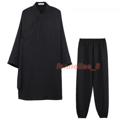 Wudang Taoist Robe Kung Fu Martial Arts Wing Chun Tai Chi Linen Uniform Unisex