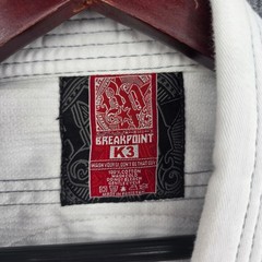 Breakpoint K3 BJJ Gi White Mens Size A1 Warrior Martial Arts Academy Kimono Set