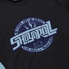 Shoyoroll Carolina Competitor Rash Guard SS & Training Fitted Shorts Jiu Jitsu