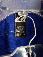 Triple Threat Jiu Jitsu Jacket and Pants K2 Blue YOUTH Performance Gear Proma