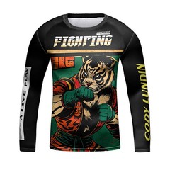 Kids Mma Rashguard Shirt For BJJ Jiu Jitsu Muay Thai Shorts Children KickBoxing