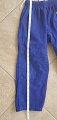 Fuji Gi Martial Arts Uniform blue BJJ MMS JUDO JUJITSU etc Size 00 + white Belt