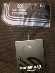 Sanabul Core A1 Reinforced Jiu Jitsu Gui Jacket Top Only BJJ NEW WITH TAGS