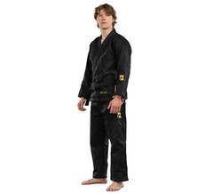 Fuji Ultra Lite Lightweight Mens Brazilian Jiu-Jitsu BJJ Gi – Black w/ Yellow