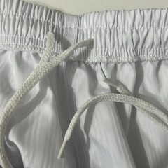 Adidas White Striped Taekwondo Martial Arts Pants Stretch Waist Men’s Size 200