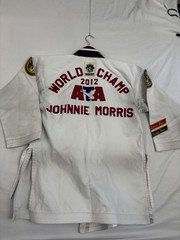 ATA World Champ Taekwondo Uniform Dobok Johnnie Morris Judge Martial Arts 10