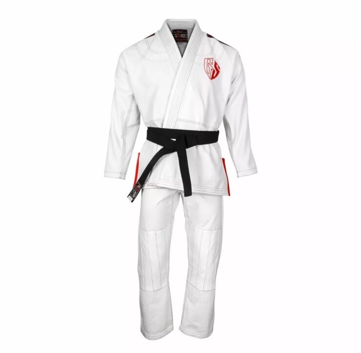 ELITE WHITE BJJ GI – PREMIUM TRAINING AND COMPETITION GEAR (without belt)