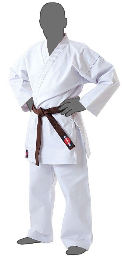 KANKU White Karate Uniform 14 oz Heavy Weight Martial Arts Uniforms