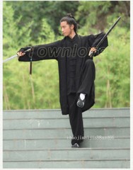 3 Pieces Wudang Taoist Robe Kung Fu Tai Chi Suit Martial Arts Wu Shu Uniform