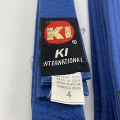 Gi Belts Blue Obi Karate Tae Kwondo Jiu Jitsu Kartial Arts