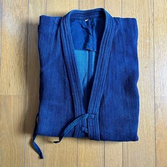 Japanese Kendo Gi Jacket Bushuichi 220 Double Real Indigo Dyed No 4