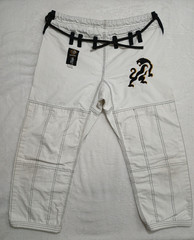 Arashiro Black Brazilian A1 Jiu Jitsu Jacket and Pants Martial Arts