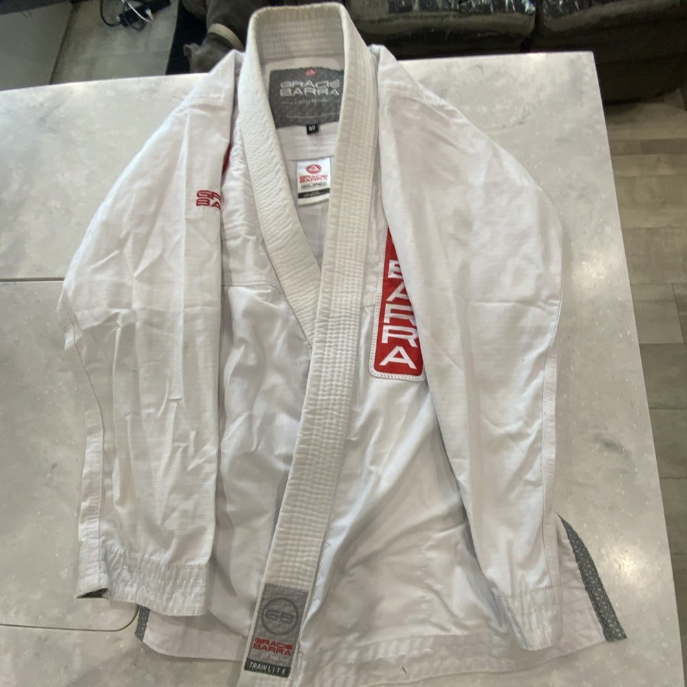 Gracie Barra Equipe Edition BJJ Jiu-Jitsu Gi Uniform A0 White/Red