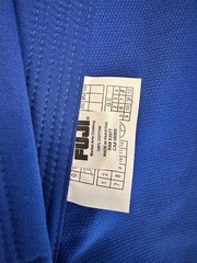 NWT Fuji Sports Elemental Mens Brazilian Jiu Jitsu Gi Blue JACKET NEW