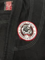 Break Point Classic BJJ Gi Sz A1 Black Top Relson Gracie Academy Jiu Jitsu