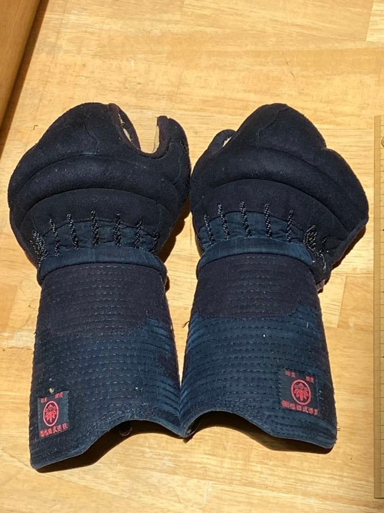 Japanese Kendo Kote Gloves Armor Size About Medium Traditional Gear