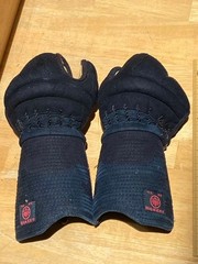 Japanese Kendo Kote Gloves Armor Size About Medium Traditional Gear