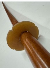 STANDARD LEATHER TSUBA FOR BOKKEN- shinai parts tusba bokken bokuto accessaorie