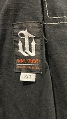 War Tribe Immortal Warrior BJJ Gi Size A1 Blk Jiu Jitsu Kimono Set MMA Grappling