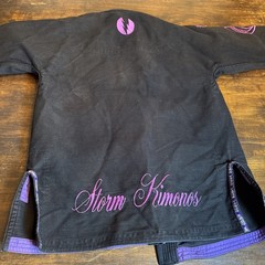 Storm Kimono Jacket Black & Purple Women’s F2 T2 GI 006