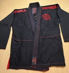Sanabul Gi A1 NEW Black Red Brazilian Jiu Jitsu BJJ Highlights Pro Competition