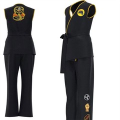Karate Kid Cobra Kai Cosplay Suit Taekwondo Uniform Halloween Carnival Suit