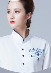 Summer Tai Chi Clothes Wrinkle Free Wushu Clothing Kung Fu White Women Men