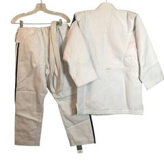 Adidas – Gracie Barra Kimono Gi Set Youth Size 150 /M3 Pant 24-28 Cotton