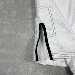 CALIXTO BJJ Brazilian Jiu-Jitsu Gi TOP ONLY Size A3 White/ Black