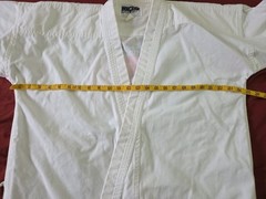 Macho Martial Arts Gi Lot of 2 Uniforms with 8 belts and Macho Sparring Gear