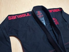 Sanabul Gi A1 NEW Black Red Brazilian Jiu Jitsu BJJ Highlights Pro Competition